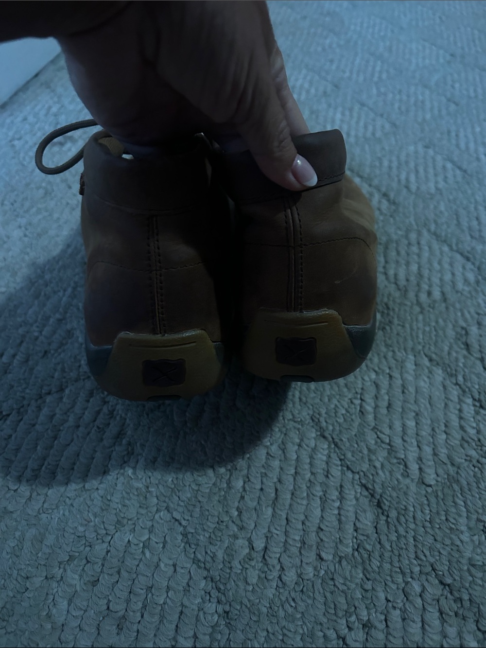 Twisted X Men's Driving Moccasin in Brown and Black - Picture 11 of 16